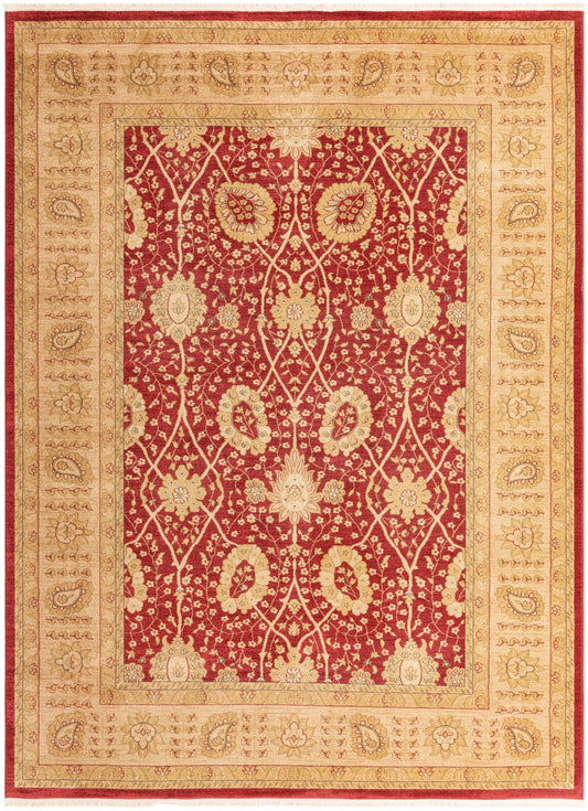 Chelsea Elegance Collection Area Rug -  Balham Rectangle Red Main