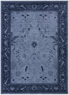 Horizon Collection Area Rug -  Apex (Blue) Rectangle Blue Main