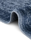 Horizon Collection Area Rug -  Apex (Blue) Round Blue  lifestyle 47