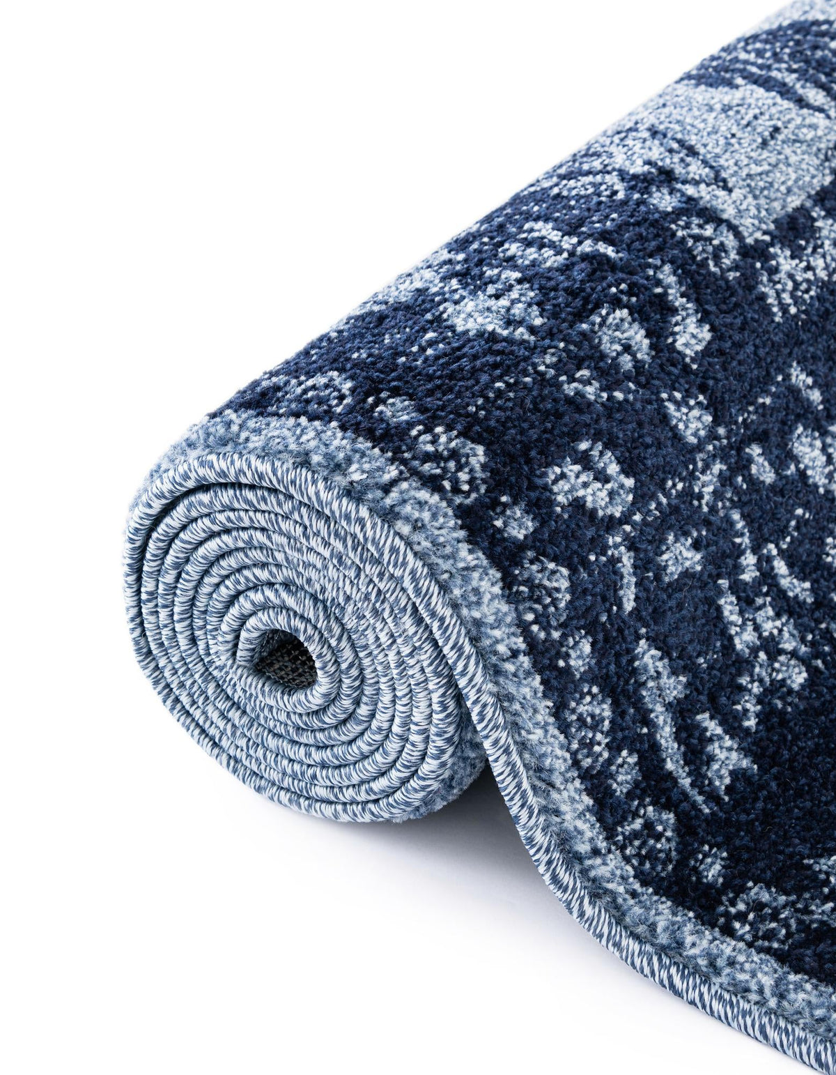 Horizon Collection Area Rug -  Apex (Blue) Rectangle Blue  lifestyle 46