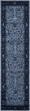 Horizon Collection Area Rug -  Apex (Blue) Runner Blue  lifestyle 17