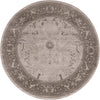 Horizon Collection Area Rug -  Apex (Light Gray) Round Light Gray  lifestyle 20
