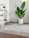 Horizon Collection Area Rug -  Apex (Light Gray) Rectangular Light Gray  lifestyle 27