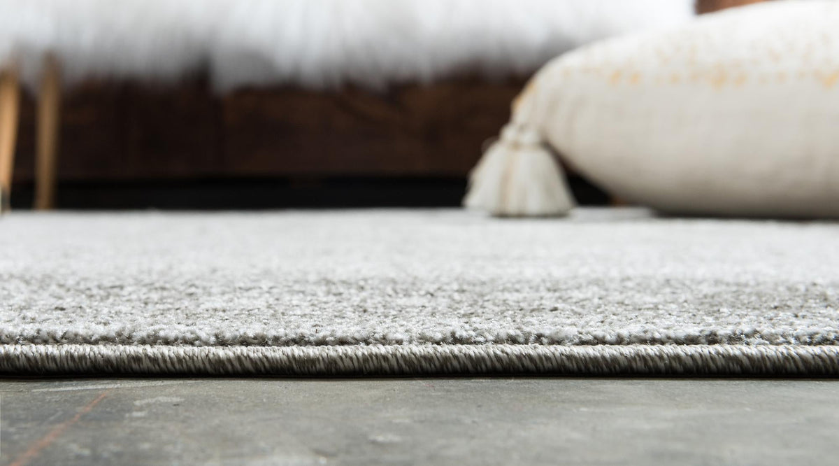 Horizon Collection Area Rug -  Apex (Light Gray) Rectangle Light Gray  lifestyle 7
