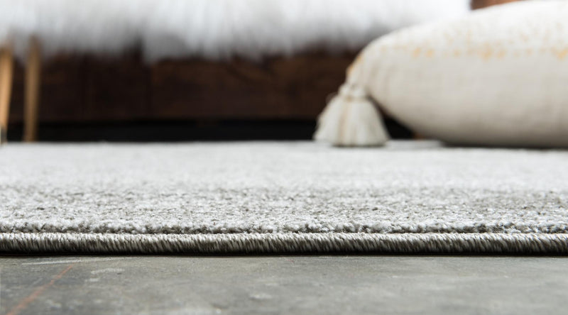 Horizon Collection Area Rug -  Apex (Light Gray) Rectangular Light Gray  lifestyle 38