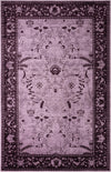 Horizon Collection Area Rug -  Apex (Purple) Rectangular Purple  lifestyle 8