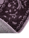 Horizon Collection Area Rug -  Apex (Purple) Round Purple  lifestyle 58