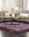Horizon Collection Area Rug -  Apex (Purple) Rectangular Purple  lifestyle 43