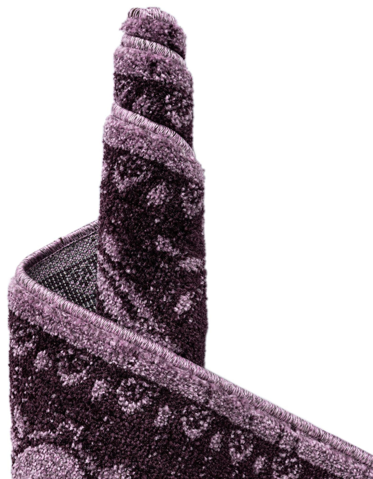Horizon Collection Area Rug -  Apex (Purple) Rectangle Purple  lifestyle 2
