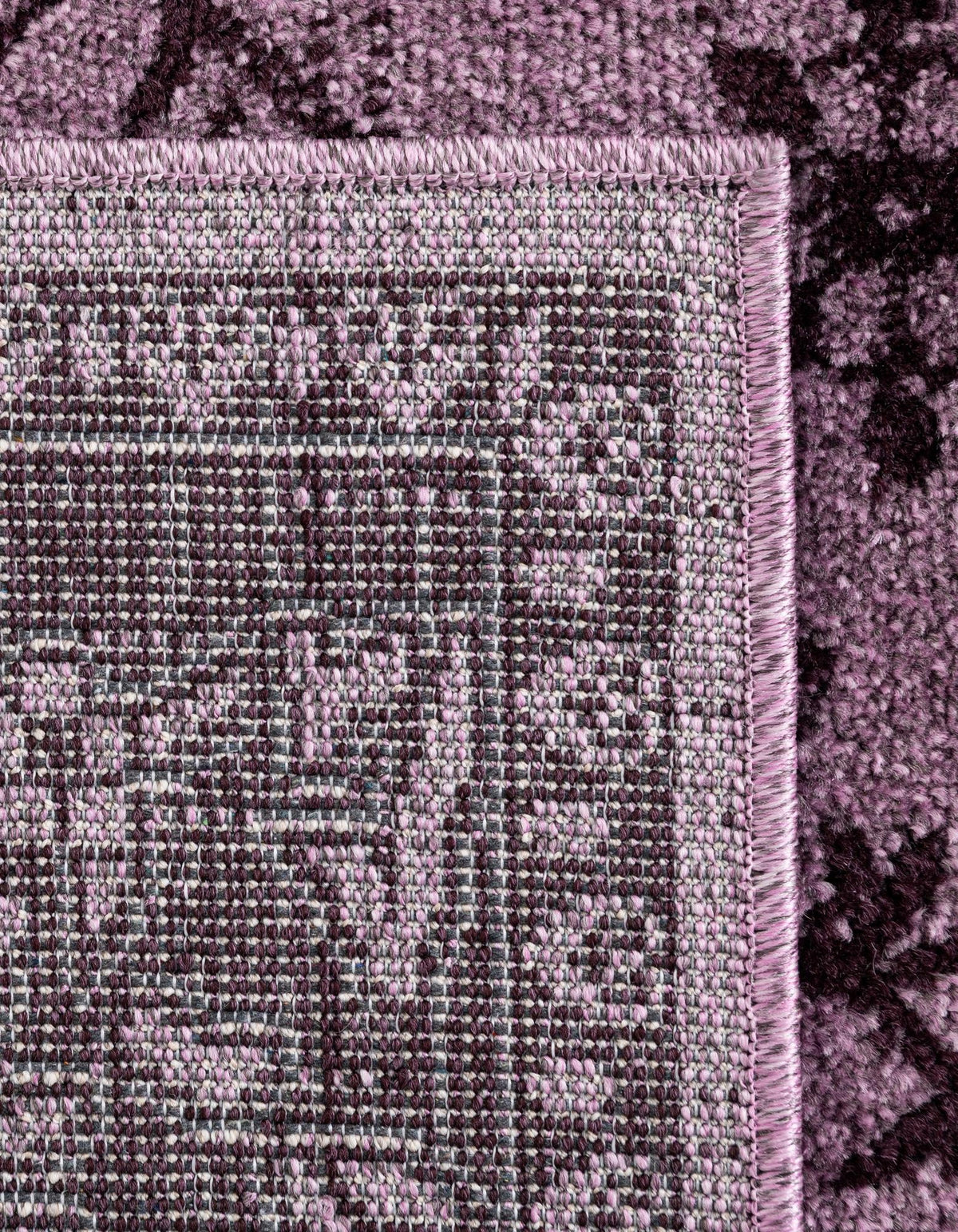 Horizon Collection Area Rug -  Apex (Purple) Rectangular Purple  lifestyle 57