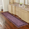 Horizon Collection Area Rug -  Apex (Purple) Runner Purple  lifestyle 59