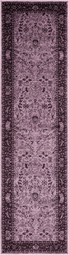 Horizon Collection Area Rug -  Apex (Purple) Runner Purple  lifestyle 10