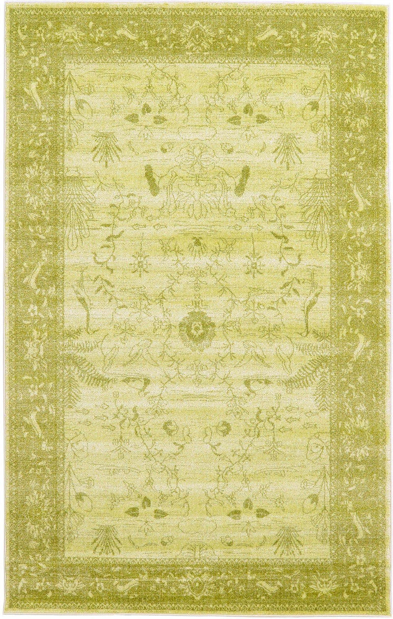 Horizon Collection Area Rug -  Apex (Light Green) Rectangle Light Green  lifestyle 4