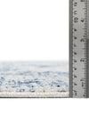 Horizon Collection Area Rug -  Meridian Rectangle Ivory Blue  lifestyle 8