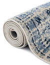 Horizon Collection Area Rug -  Meridian Rectangle Ivory Blue  lifestyle 15