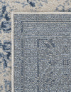Horizon Collection Area Rug -  Meridian Rectangle Ivory and Blue  lifestyle 50
