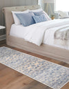 Horizon Collection Area Rug -  Meridian Runner Ivory Blue  lifestyle 40
