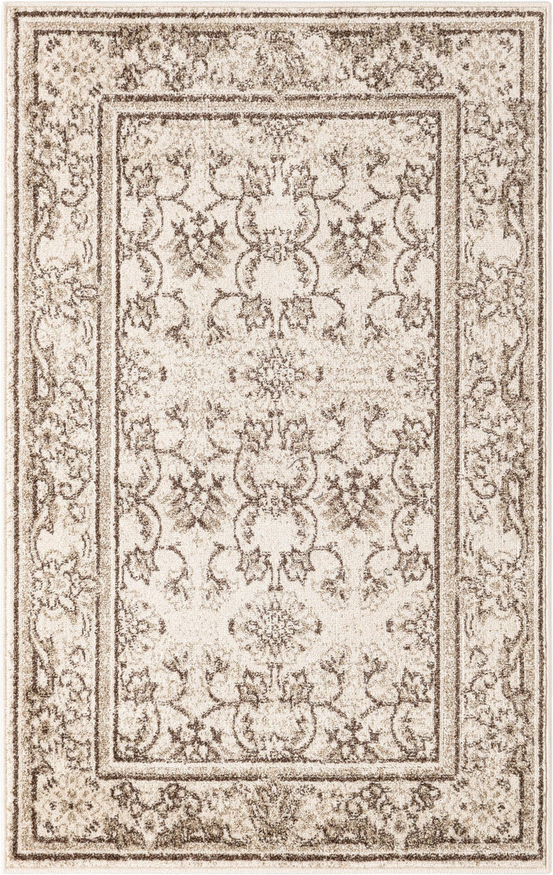 Horizon Collection Area Rug -  Meridian Rectangle Ivory  lifestyle 3