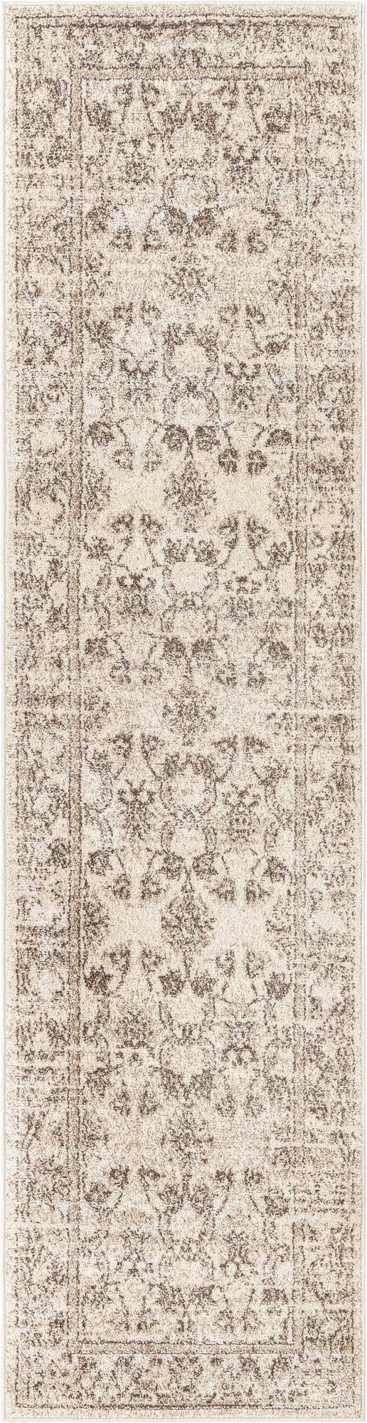 Horizon Collection Area Rug -  Meridian Runner Ivory  lifestyle 66