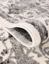 Horizon Collection Area Rug -  Sierra Rectangle Ivory and Gray  lifestyle 19