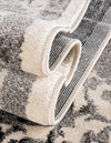 Horizon Collection Area Rug -  Sierra Rectangle Ivory and Gray  lifestyle 33