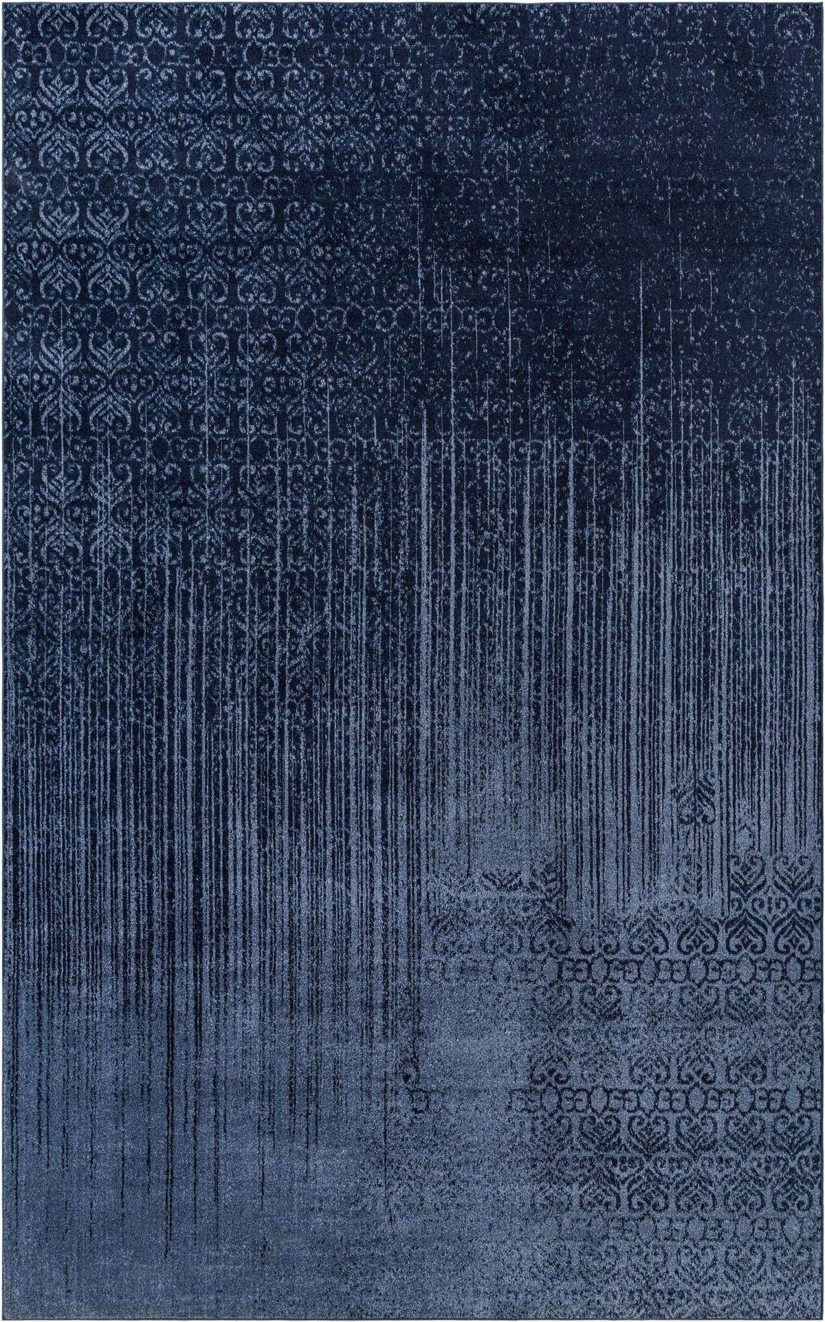 Studio Haven Collection Area Rug -  Workspace Rectangular Blue  lifestyle 43