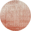 Studio Haven Collection Area Rug -  Workspace Round Red  lifestyle 84