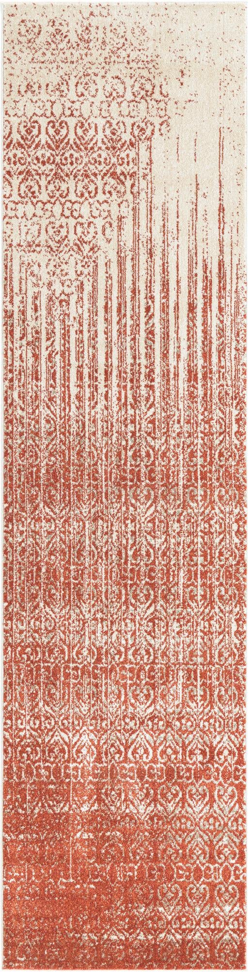Studio Haven Collection Area Rug -  Workspace Runner Red  lifestyle 85