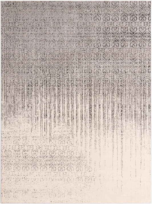 Studio Haven Collection Area Rug -  Workspace Rectangle Gray Main