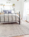 Studio Haven Collection Area Rug -  Workspace Rectangle Gray  lifestyle 53