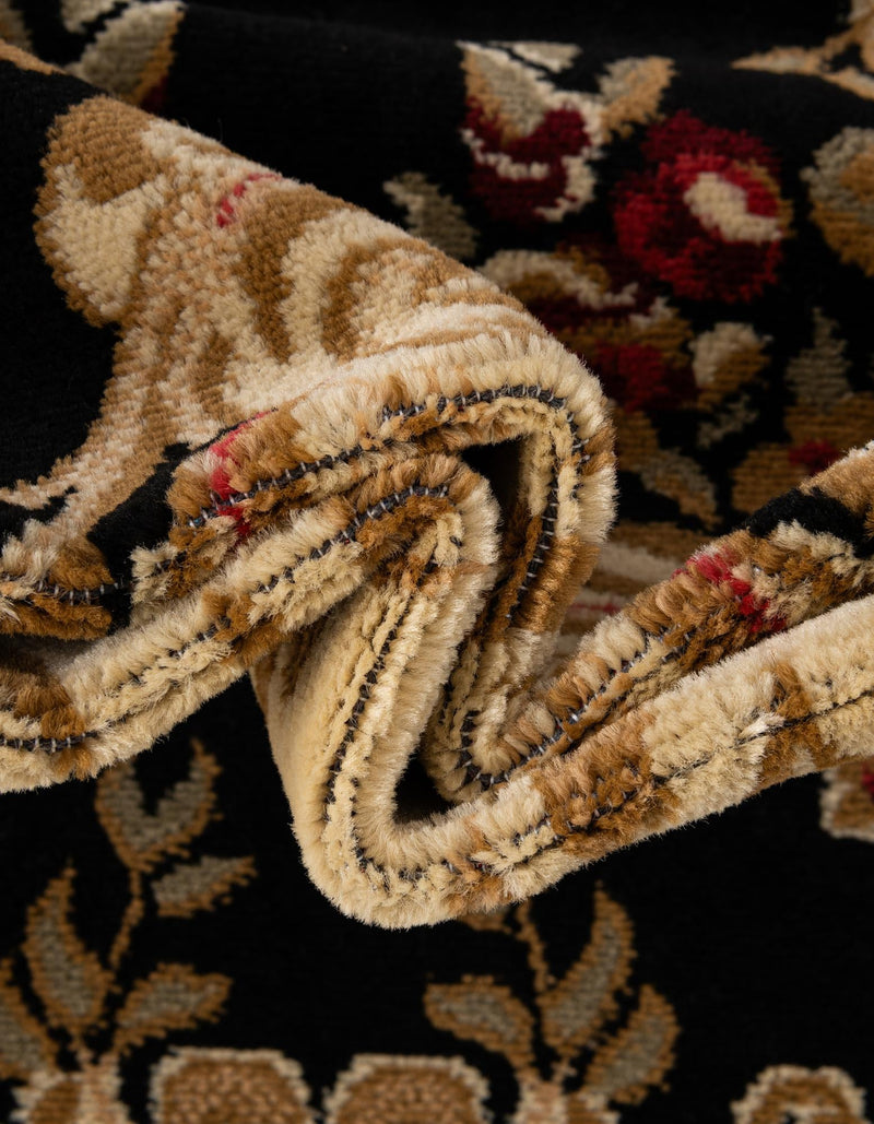 Versailles Elegance Collection Area Rug -  Vincennes Rectangle Black  lifestyle 19