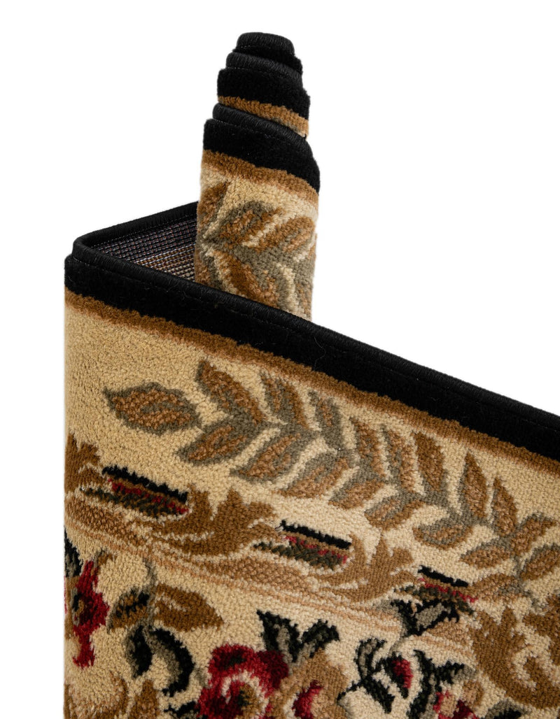 Versailles Elegance Collection Area Rug -  Vincennes Rectangle Black  lifestyle 25