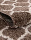 Lattice Gardens Collection Area Rug -  Bloomfield (Brown) Rectangular Brown  lifestyle 61