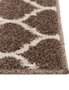 Lattice Gardens Collection Area Rug -  Bloomfield (Brown) Rectangular Brown  lifestyle 63