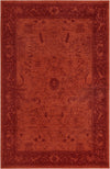 Horizon Collection Area Rug -  Apex (Rust Red) Rectangle Rust Red  lifestyle 3