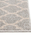 Lattice Gardens Collection Area Rug -  Bloomfield (Light Gray) Rectangle Light Gray  lifestyle 5