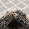 Lattice Gardens Collection Area Rug -  Bloomfield (Dark Gray) Rectangular Dark Gray  lifestyle 71