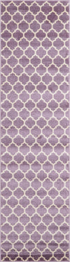 Lattice Gardens Collection Area Rug -  Bloomfield (Light Violet) Runner Light Violet  lifestyle 3