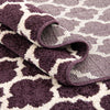 Lattice Gardens Collection Area Rug -  Bloomfield (Purple) Rectangle Purple  lifestyle 11