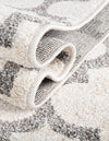 Lattice Gardens Collection Area Rug -  Bloomfield (Beige and Gray) Rectangle Beige and Gray  lifestyle 32