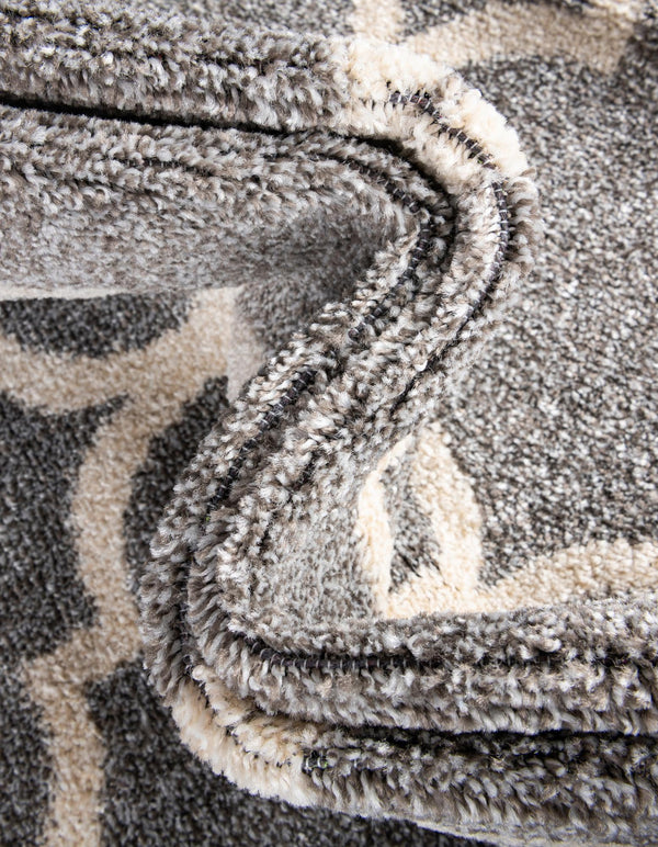 Lattice Gardens Collection Area Rug -  Espaliera Rectangle Gray  lifestyle 78