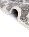 Lattice Gardens Collection Area Rug -  Espaliera Rectangle Gray  lifestyle 84