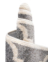Lattice Gardens Collection Area Rug -  Espaliera Rectangle Gray  lifestyle 87