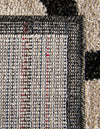 Lattice Gardens Collection Area Rug -  Espaliera Rectangle Beige and Black  lifestyle 52