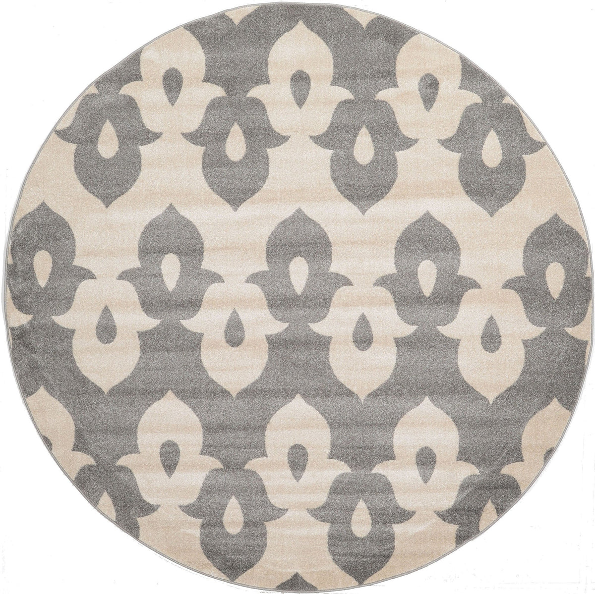 Java Rug Collection Area Rug -  Medan Round Gray  lifestyle 2