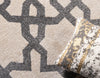 Lattice Gardens Collection Area Rug -  Greenhedge Rectangle Beige and Gray  lifestyle 14