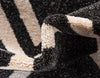 Lattice Gardens Collection Area Rug -  Gardenvale Runner Black  lifestyle 50