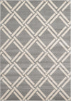 Lattice Gardens Collection Area Rug -  Gardenvale Rectangle Gray  lifestyle 3