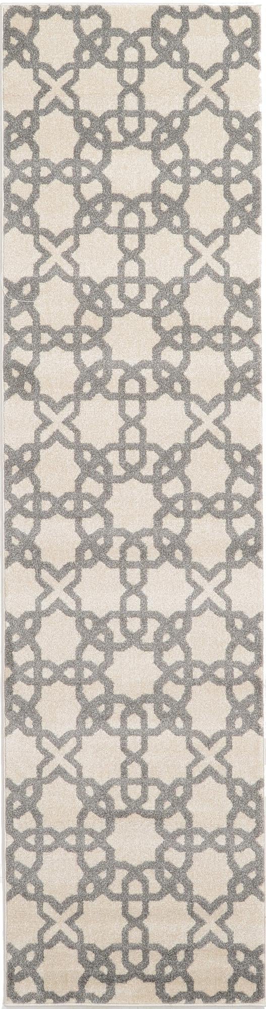 Lattice Gardens Collection Area Rug -  Greenhedge Runner Beige  lifestyle 54