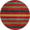 Zagros Oasis Collection Area Rug -  Behbahan Round Multi  lifestyle 23